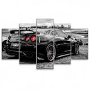 Quadros Mosaico Nissan GTR R35 115cm X 60cm - Coleção Carros