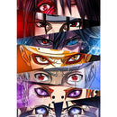 Quadro Decorativo Olhos Naruto 13x19 - Coleção Animes