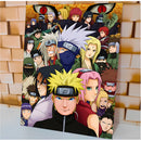 Quadro Decorativo Naruto Personagens - Coleção Animes