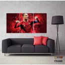 Quadros Mosaico Cristiano Ronaldo CR7 Portugal - Coleção Futebol