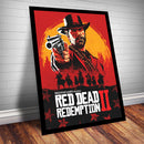 Quadro Decorativo Red Dead Redemption 2 - Coleção Games