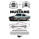 KIT 3 Quadros Decorativos SUPRA, MUSTANG e GTR - Coleção Carros