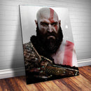 Quadro Decorativo Kratos - Coleção Games