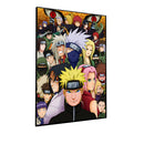 Quadro Decorativo Naruto Personagens - Coleção Animes